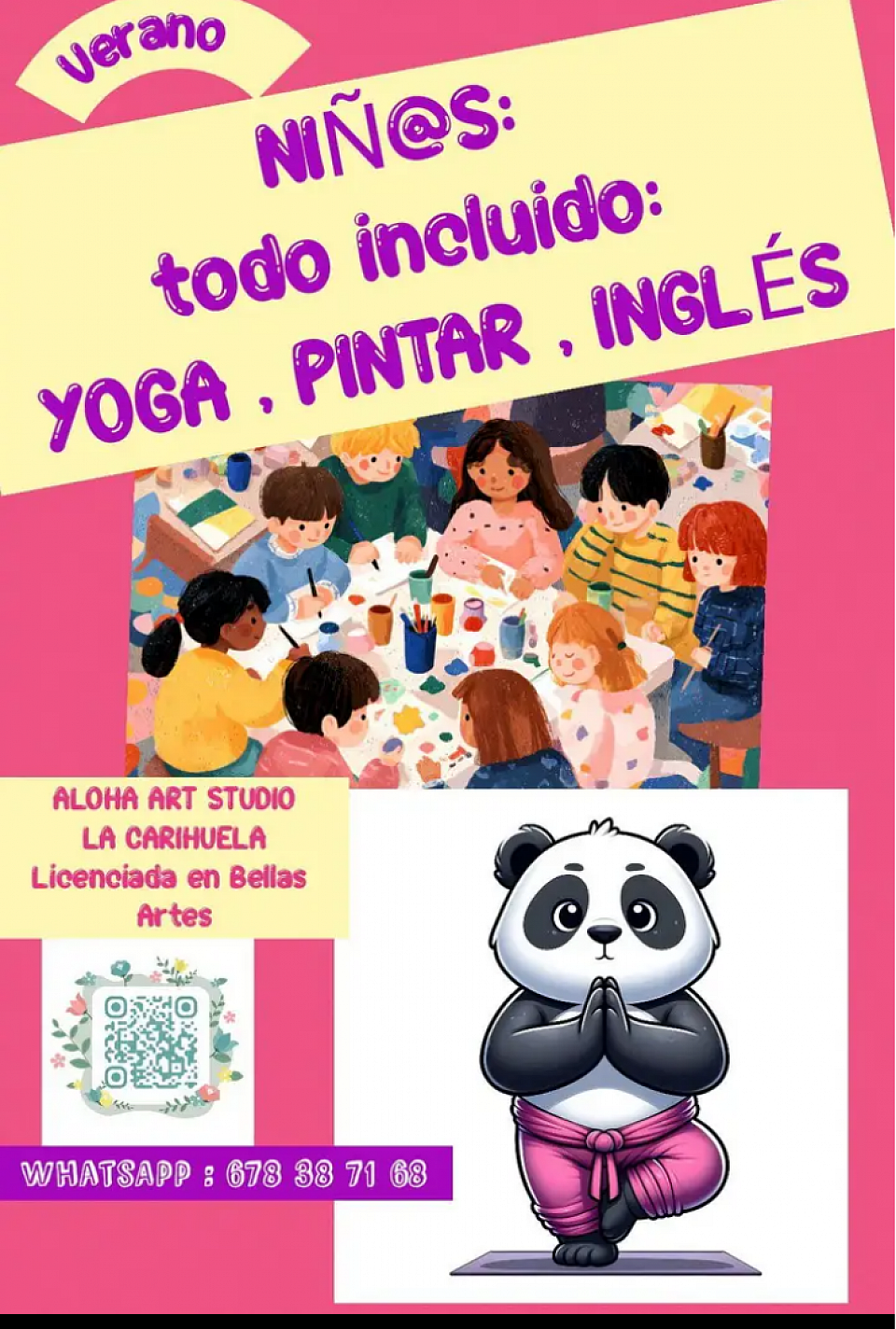 Niñ@s.Aloha Art Studio.Torremolinos.